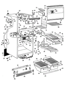 02 - Section2 parts for Ge Refrigerator CTF17EAB from AppliancePartsPros.com