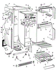 02 - Section2 parts for Ge Refrigerator CTF18CAB from AppliancePartsPros.com