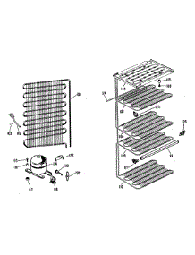 03 - Section3 parts for Ge Freezer FV21CAB from AppliancePartsPros.com