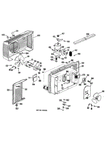 02 - Section2 parts for Ge Air Conditioner KT806FNK1 from AppliancePartsPros.com