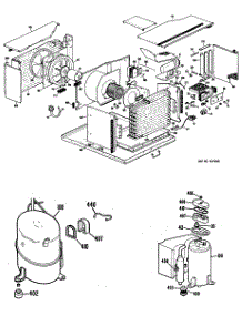 02 - Section2 parts for Ge Air Conditioner KXN18W1G1 from AppliancePartsPros.com