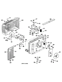 02 - Section2 parts for Ge Air Conditioner KT204LMM1 from AppliancePartsPros.com