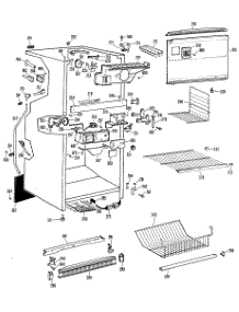 02 - Section2 parts for Ge Refrigerator CTF17AAB from AppliancePartsPros.com