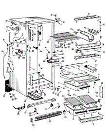02 - Section2 parts for Ge Refrigerator CTF21EAC from AppliancePartsPros.com