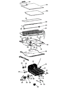 03 - Section3 parts for Ge Refrigerator CTF21EAC from AppliancePartsPros.com