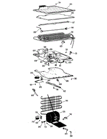 03 - Section3 parts for Ge Refrigerator CTF14EBD from AppliancePartsPros.com