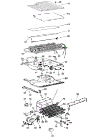 03 - Section3 parts for Ge Refrigerator CTF21GBBR from AppliancePartsPros.com