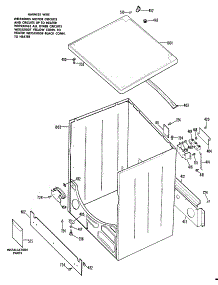 02 - Section2 parts for Ge Dryer DLB1250BAL from AppliancePartsPros.com