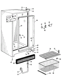 02 - Section2 parts for Ge Freezer FV21CAD from AppliancePartsPros.com