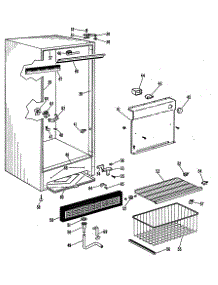 02 - Section2 parts for Ge Freezer FVF16EAC from AppliancePartsPros.com