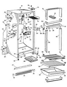 02 - Section2 parts for Ge Refrigerator CTF15CCBL from AppliancePartsPros.com