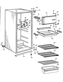 02 - Section2 parts for Ge Refrigerator SSD11CCBL from AppliancePartsPros.com
