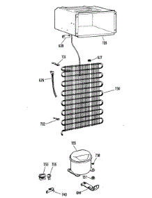 03 - Section3 parts for Ge Refrigerator SSD14CCBL from AppliancePartsPros.com