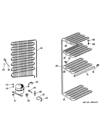03 - Section3 parts for Ge Freezer FV19CCB from AppliancePartsPros.com