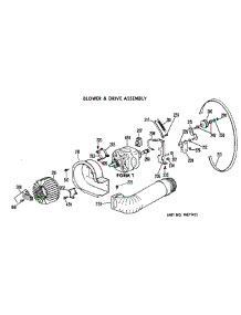 04 - Blower & Drive Assembly parts for Ge Dryer DLB2880DAL from AppliancePartsPros.com