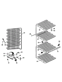 03 - Section3 parts for Ge Freezer FV10CCB from AppliancePartsPros.com