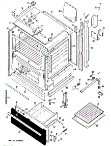 02 - Section2 parts for Ge Range RGB628G1F0 from AppliancePartsPros.com