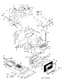02 - Section2 parts for Ge Range RGH846GEH1 from AppliancePartsPros.com