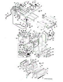 02 - Section2 parts for Ge Range RGH946GEH1 from AppliancePartsPros.com