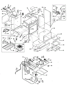 02 - Section2 parts for Ge Range RGB744GEH1 from AppliancePartsPros.com