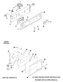 02 - Section2 parts for Ge Range RGJ616GEH1 from AppliancePartsPros.com