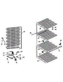 03 - Section3 parts for Ge Freezer FV13CFB from AppliancePartsPros.com