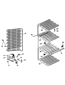 03 - Section3 parts for Ge Freezer FV16CFB from AppliancePartsPros.com