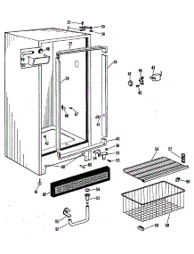 02 - Section2 parts for Ge Freezer FV21CFB from AppliancePartsPros.com