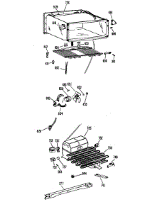 03 - Section3 parts for Ge Refrigerator CTA14CFBL from AppliancePartsPros.com
