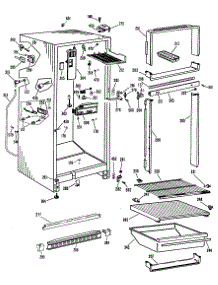 02 - Section2 parts for Ge Refrigerator CTF16CGBL from AppliancePartsPros.com