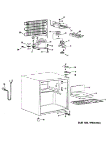 02 - Section2 parts for Ge Refrigerator SSD2CGB from AppliancePartsPros.com