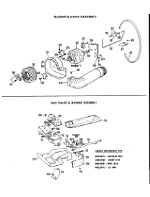 04 - Blower & Drive Assembly215 parts for Ge Dryer DLL2880DHL from AppliancePartsPros.com