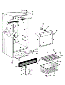02 - Section2 parts for Ge Freezer FVF16EGB from AppliancePartsPros.com
