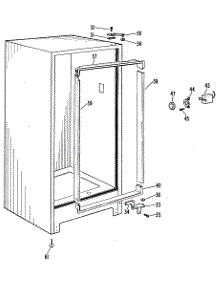 02 - Section2 parts for Ge Freezer FV10CFC from AppliancePartsPros.com