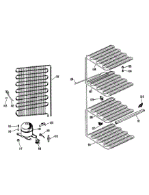03 - Section3 parts for Ge Freezer FV10CFC from AppliancePartsPros.com