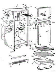 02 - Section2 parts for Ge Refrigerator CTF14CGBL from AppliancePartsPros.com