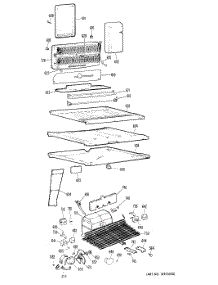 03 - Section3 parts for Ge Refrigerator CTX23GGBR from AppliancePartsPros.com