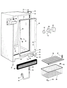 02 - Section2 parts for Ge Freezer FV21CJB from AppliancePartsPros.com