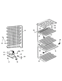 03 - Section3 parts for Ge Freezer FV21CJB from AppliancePartsPros.com