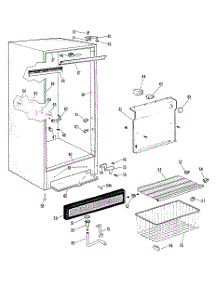 02 - Section2 parts for Ge Freezer FVF16EJB from AppliancePartsPros.com