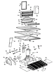 03 - Section3 parts for Ge Refrigerator CTX20EGRR from AppliancePartsPros.com