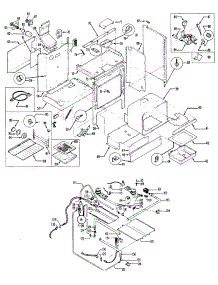 02 - Section2 parts for Ge Range RGB744GEH2 from AppliancePartsPros.com