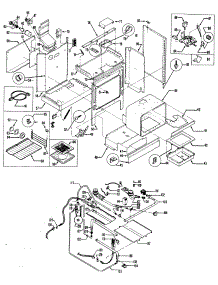 02 - Section2 parts for Ge Range RGB744GEH3 from AppliancePartsPros.com