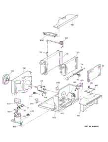 03 - Section3 parts for Ge Air Conditioner KCM08FAX1 from AppliancePartsPros.com