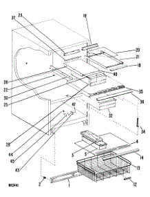04 - Section4 parts for Ge Freezer CCX20GJB from AppliancePartsPros.com