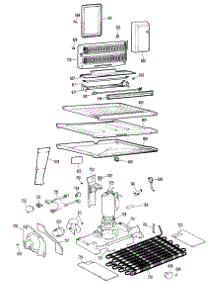 03 - Section3 parts for Ge Refrigerator CTX20GJBR from AppliancePartsPros.com