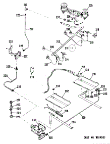 03 - Section3 parts for Ge Range RGB745GEH1 from AppliancePartsPros.com