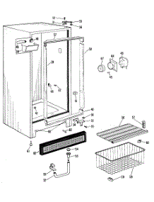 02 - Section2 parts for Ge Freezer FV21CKB from AppliancePartsPros.com