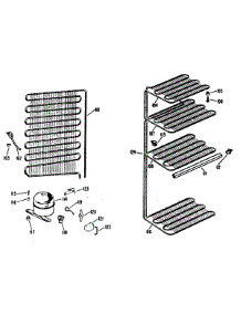 03 - Section3 parts for Ge Freezer FV19CKB from AppliancePartsPros.com