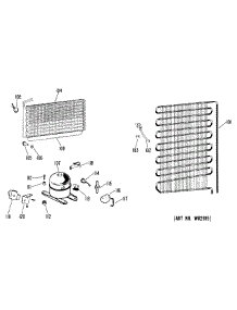 03 - Section3 parts for Ge Freezer FVF16EKC from AppliancePartsPros.com